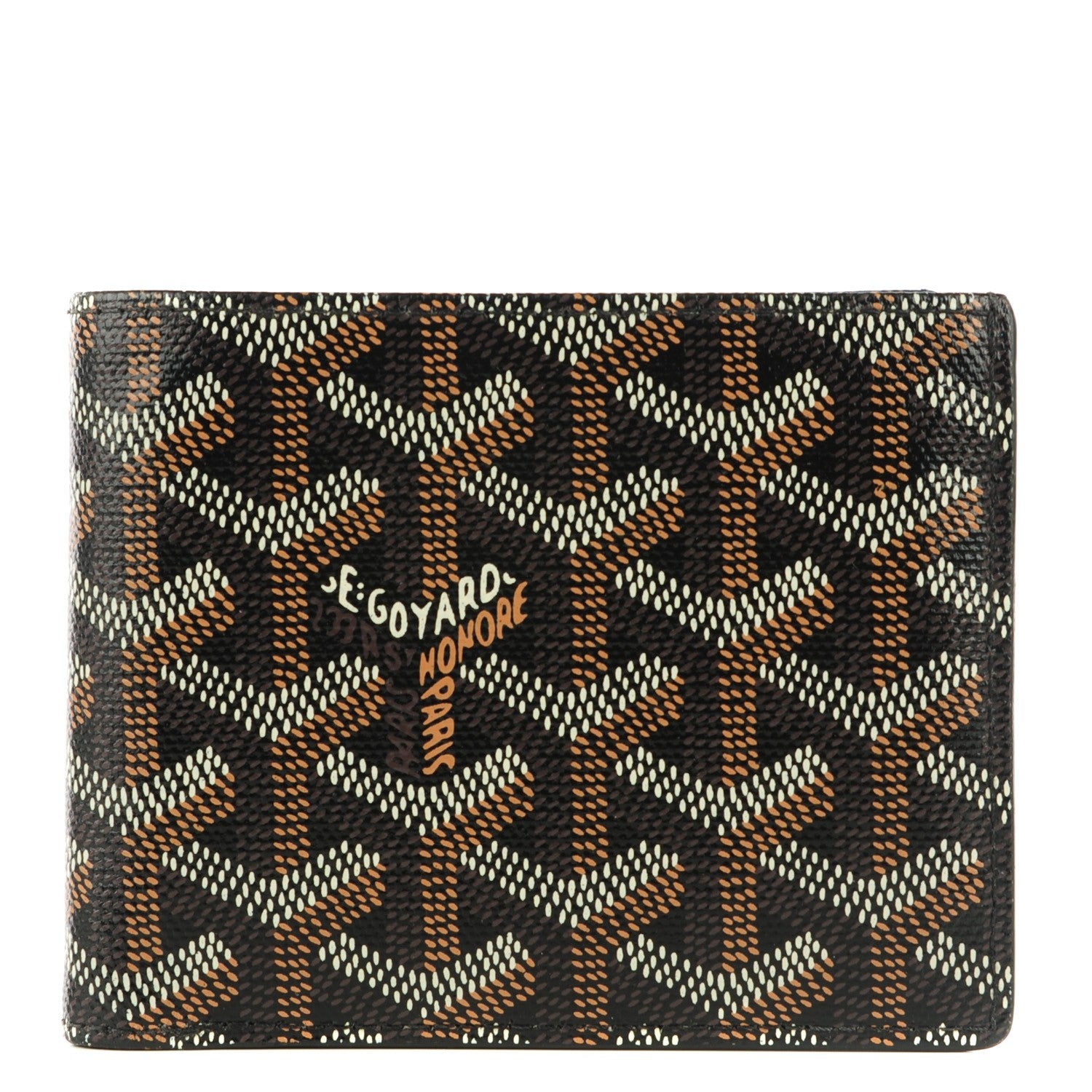 Goyard Goyardine Bi-Fold Wallet Black 1 of 7