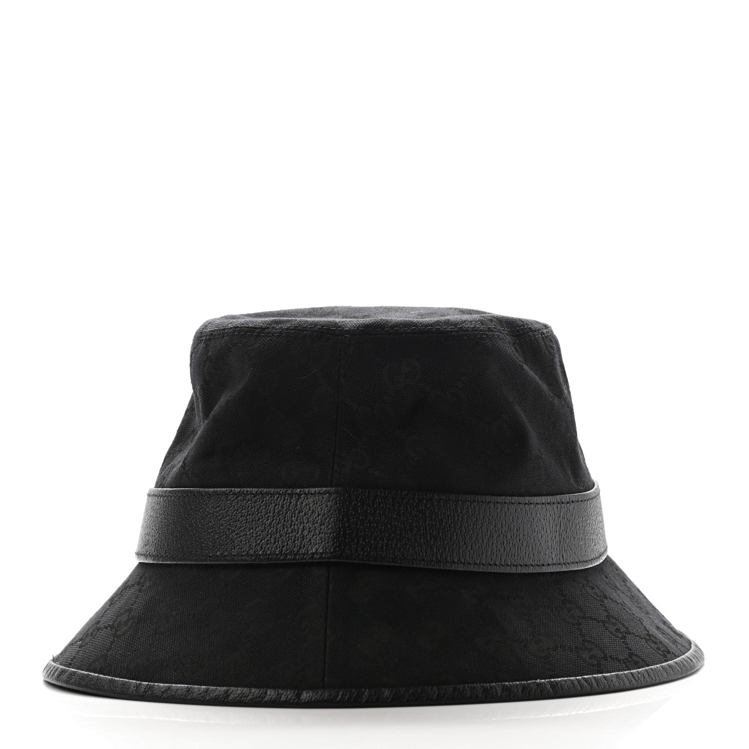 Gucci Monogram GG Canvas Fedora M Black 6 of 11