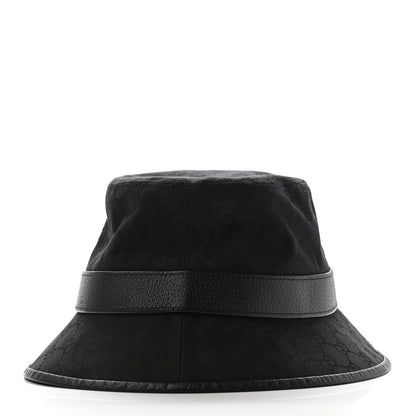 Gucci Monogram GG Canvas Fedora M Black 6 of 11