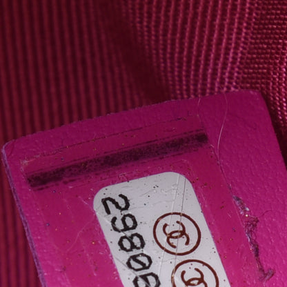 Chanel Lambskin Quilted Small Perfect Meeting Hobo Pink 7 of 15