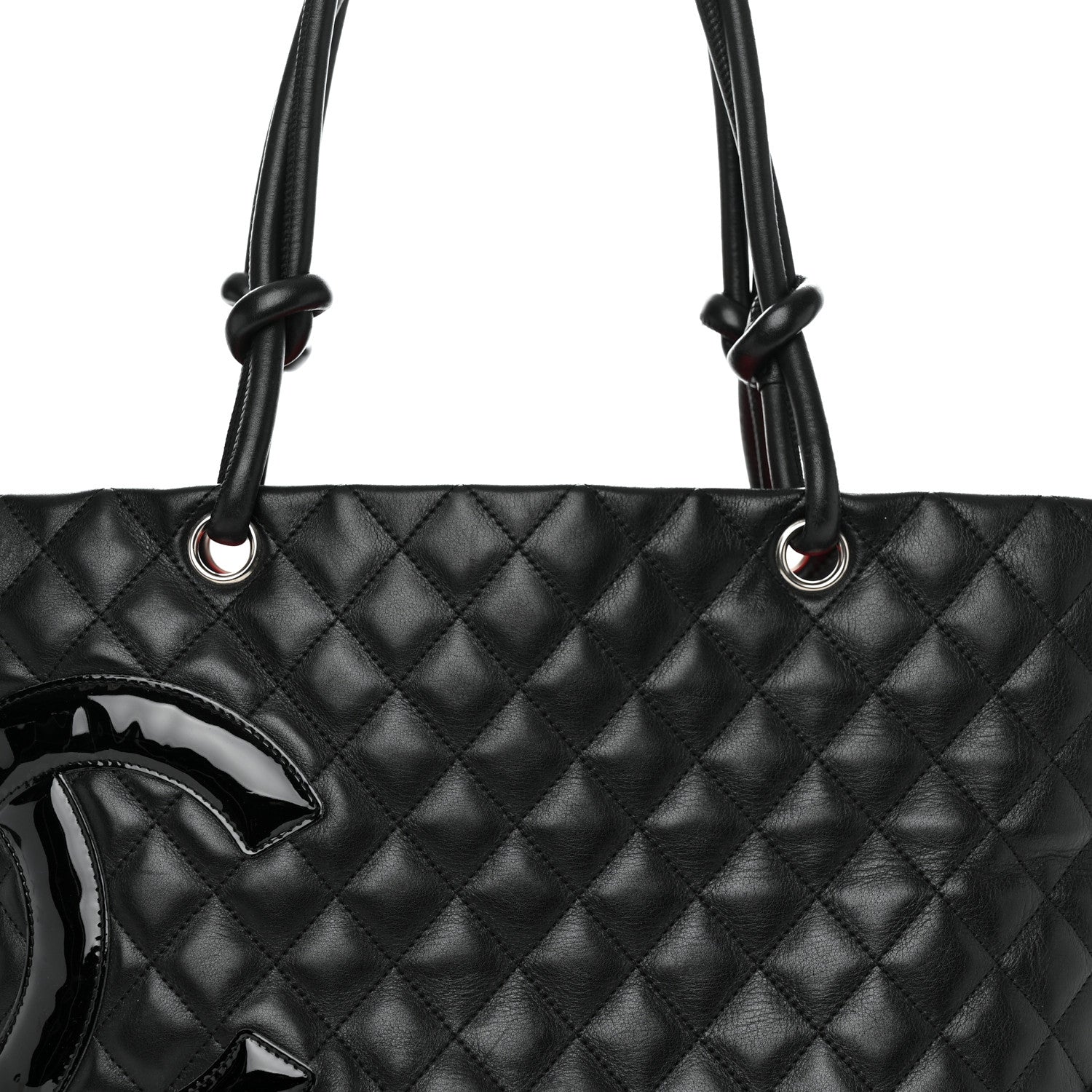 Chanel Calfskin Quilted Large Cambon Tote Black 8 of 12