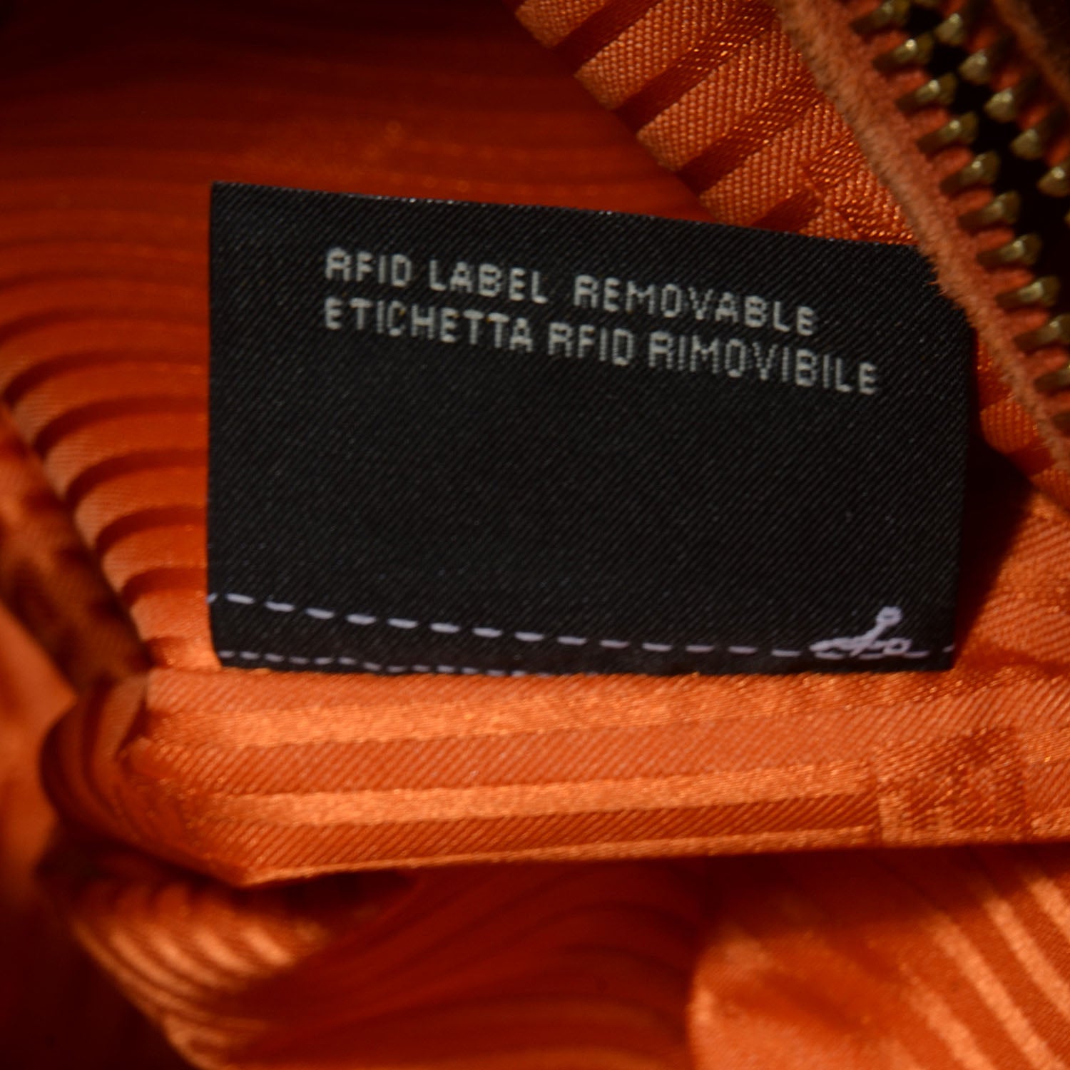 Fendi Vitello Elite Regular 2Jours Tote Arancio 10 of 12
