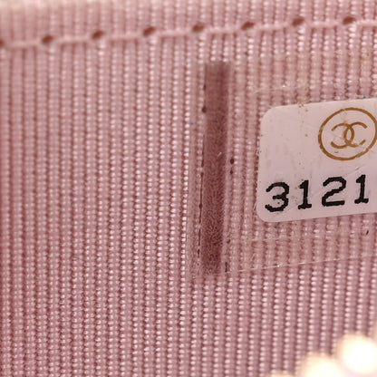 Chanel Caviar Quilted Zip Coin Purse Light Pink 8 of 8