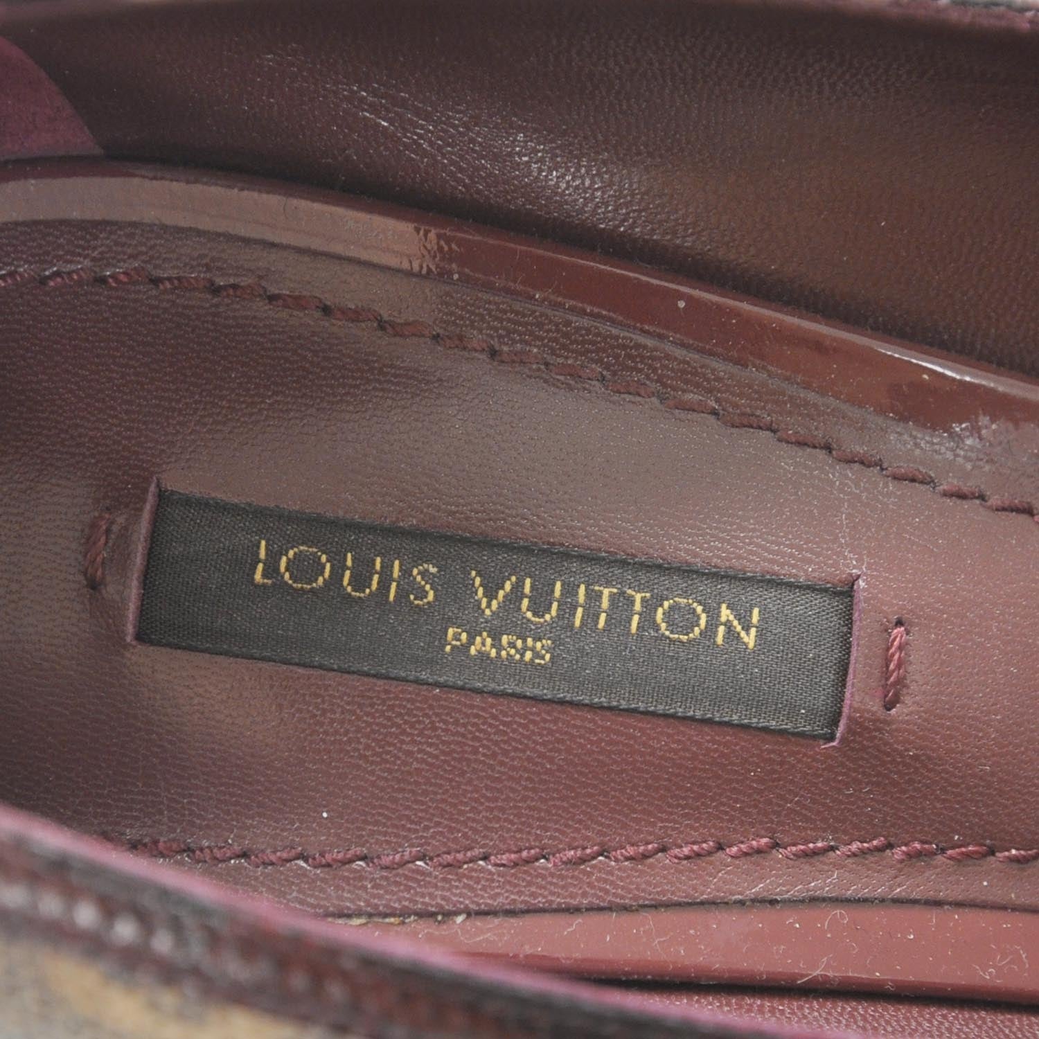 Louis Vuitton Monogram Richard Prince Rose Heels 38.5 7 of 8