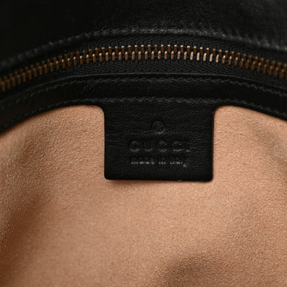 Gucci Calfskin Matelasse Medium GG Marmont Shoulder Bag Black 6 of 14