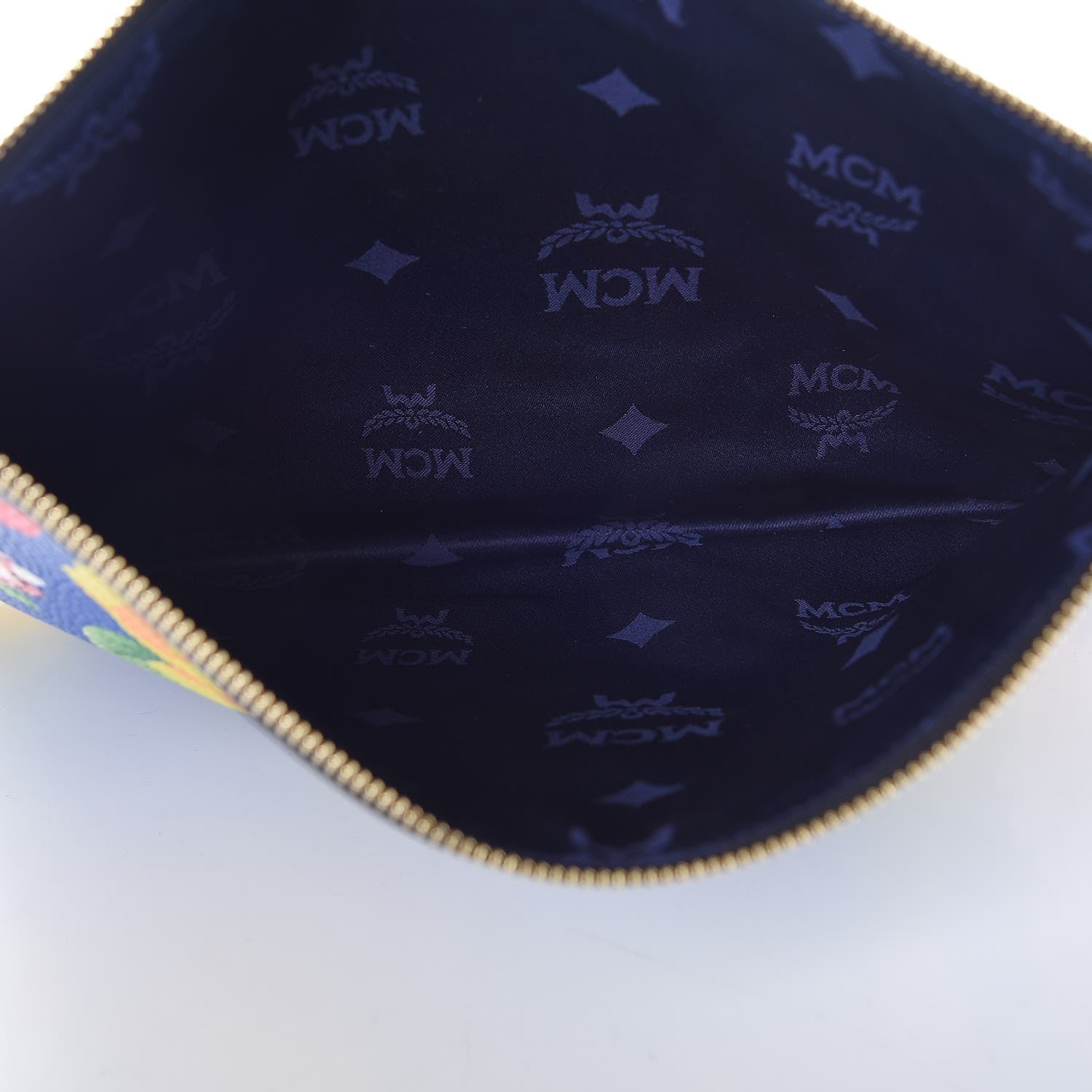 MCM Visetos Flower Print Pouch Multicolor 5 of 7