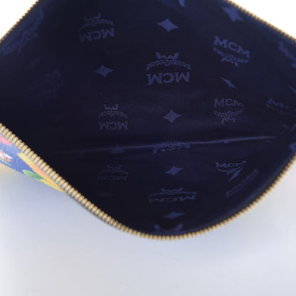 MCM Visetos Flower Print Pouch Multicolor 5 of 7
