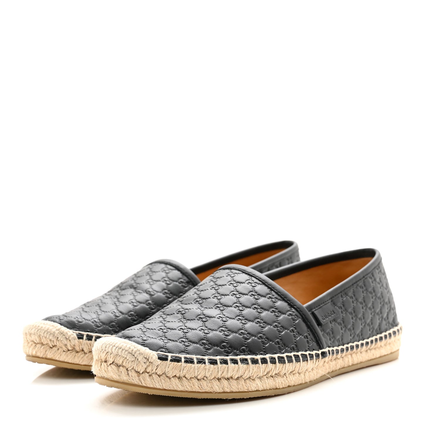 Microguccissima Signature Espadrilles 38.5 Black