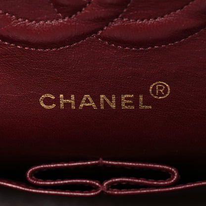 Chanel Lambskin Quilted Medium Double Flap Black 6 of 9