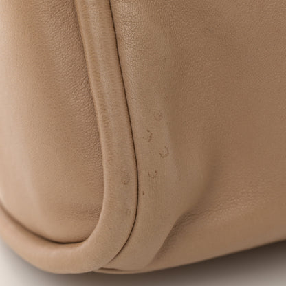 Chanel Lambskin Quilted Large Mademoiselle Double Flap Light Brown 13 of 13