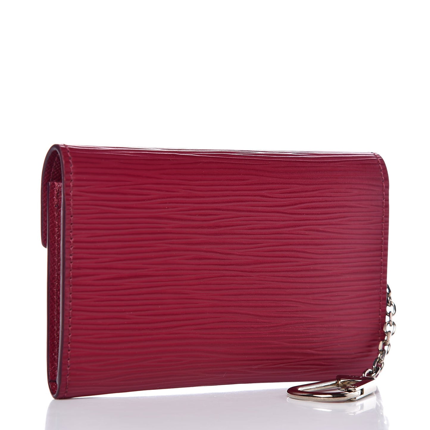 Epi Key Pouch Fuchsia