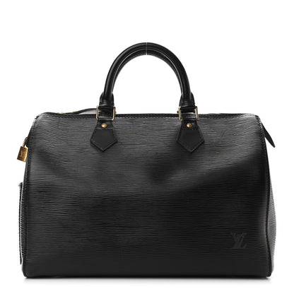 Louis Vuitton Epi Speedy 30 Black 1 of 13