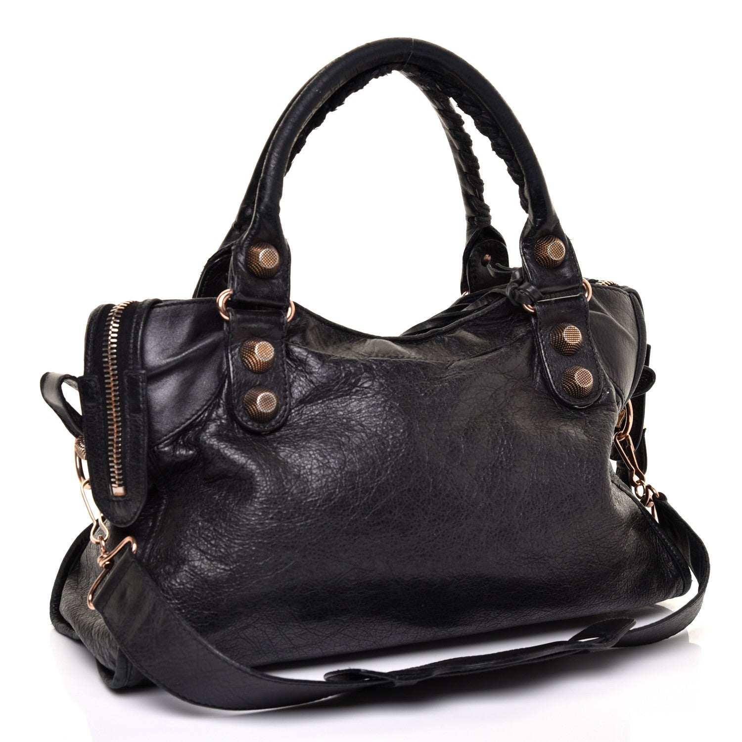 Balenciaga Agneau Giant 21 Rose Gold Hardware City Black 3 of 9