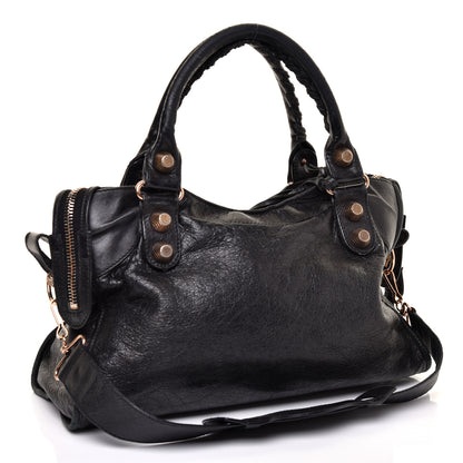 Balenciaga Agneau Giant 21 Rose Gold Hardware City Black 3 of 9