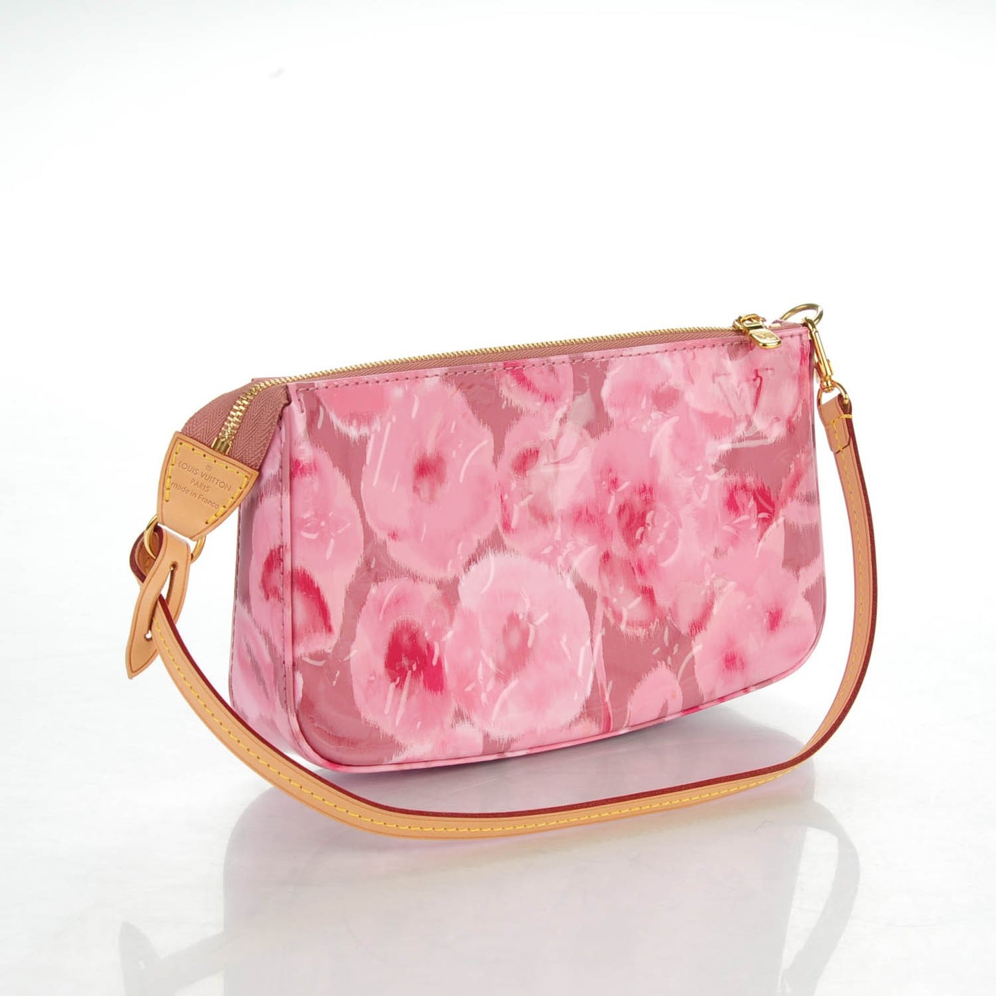Vernis Ikat Pochette Accessories NM Rose Velours