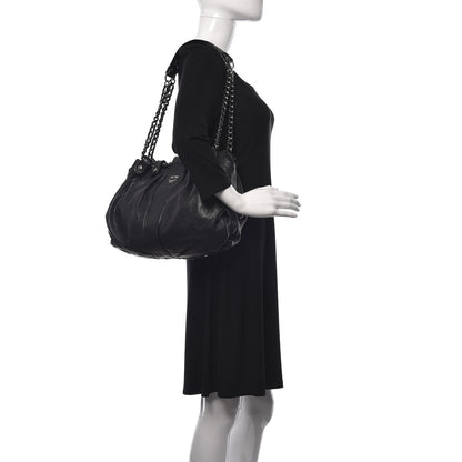 MCM Calfskin Large Notte Hobo Black 2 of 14