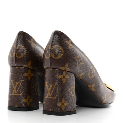 Louis Vuitton Monogram Madeleine Pumps 35 4 of 9