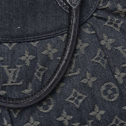 Louis Vuitton Denim Neo Cabby MM Black 9 of 10