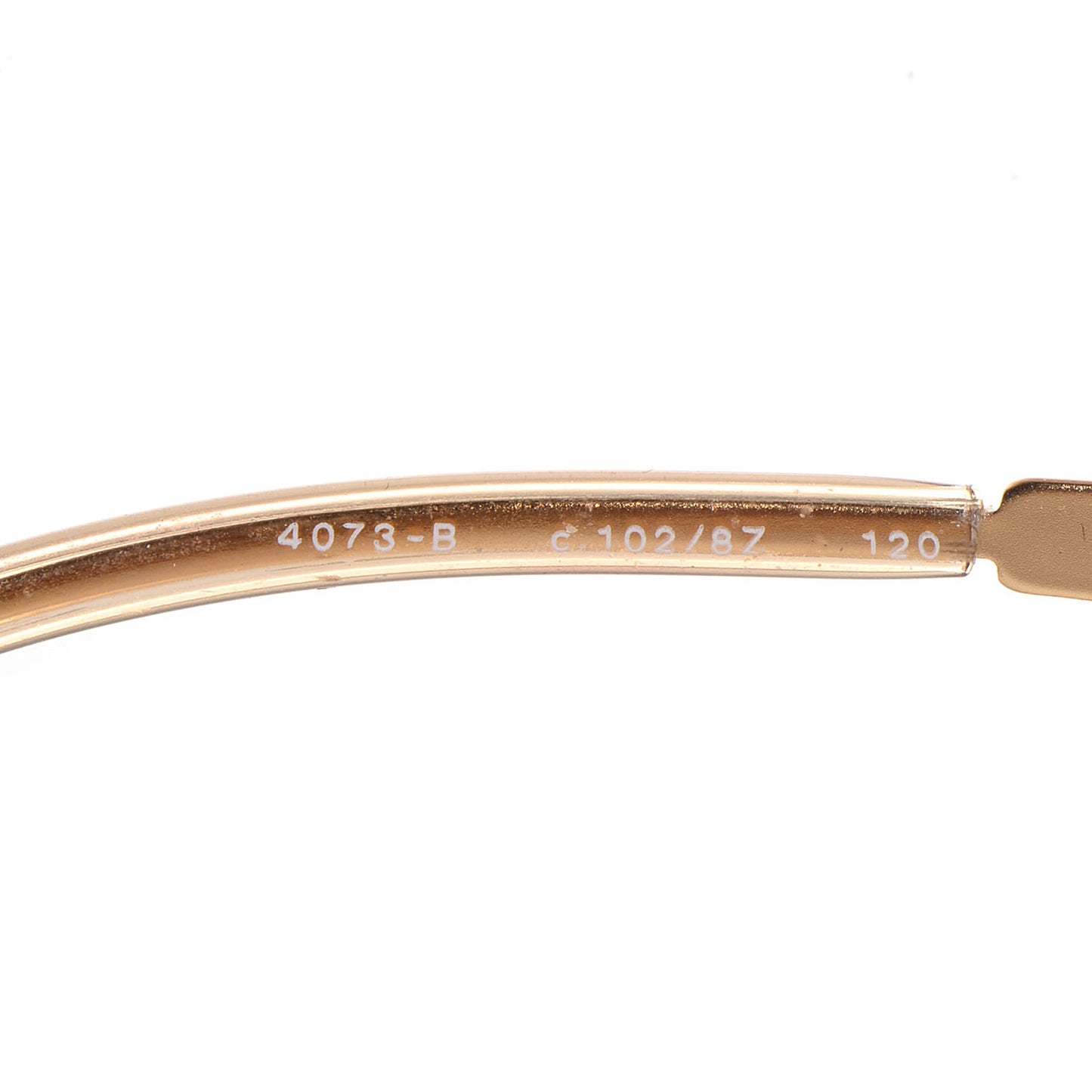 Crystal CC Logo Sunglasses 4073-B