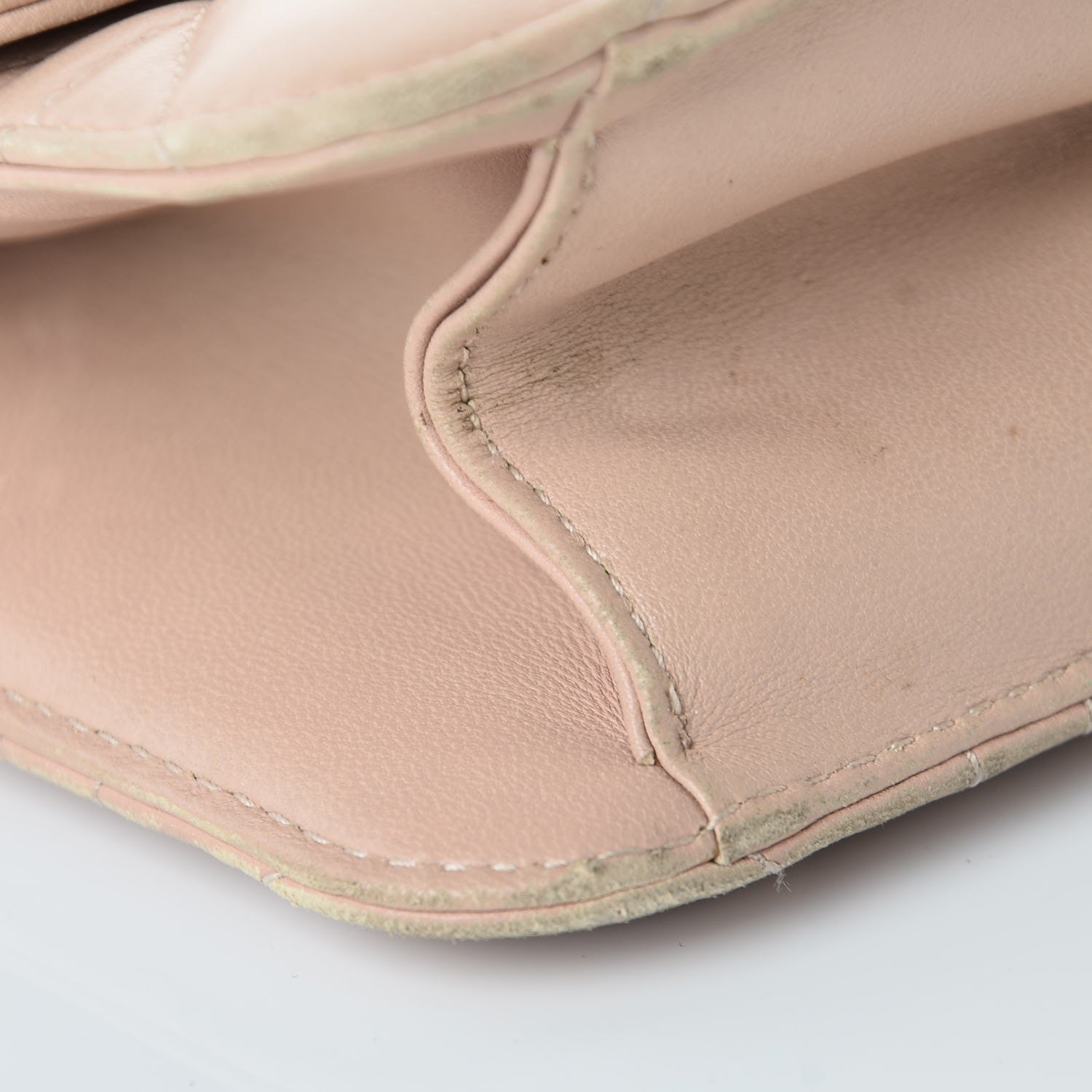 Christian Dior Lambskin Cannage Miss Dior Promenade Pouch Beige 15 of 22