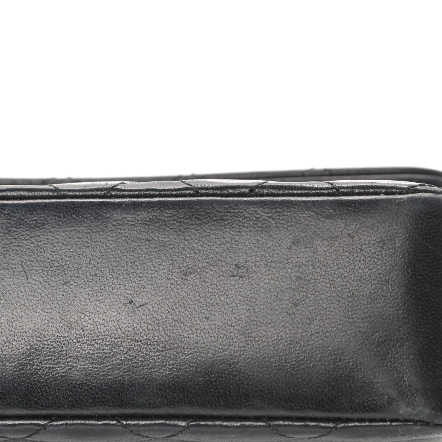 Chanel Lambskin Quilted Mini Rectangular Flap Black 8 of 17