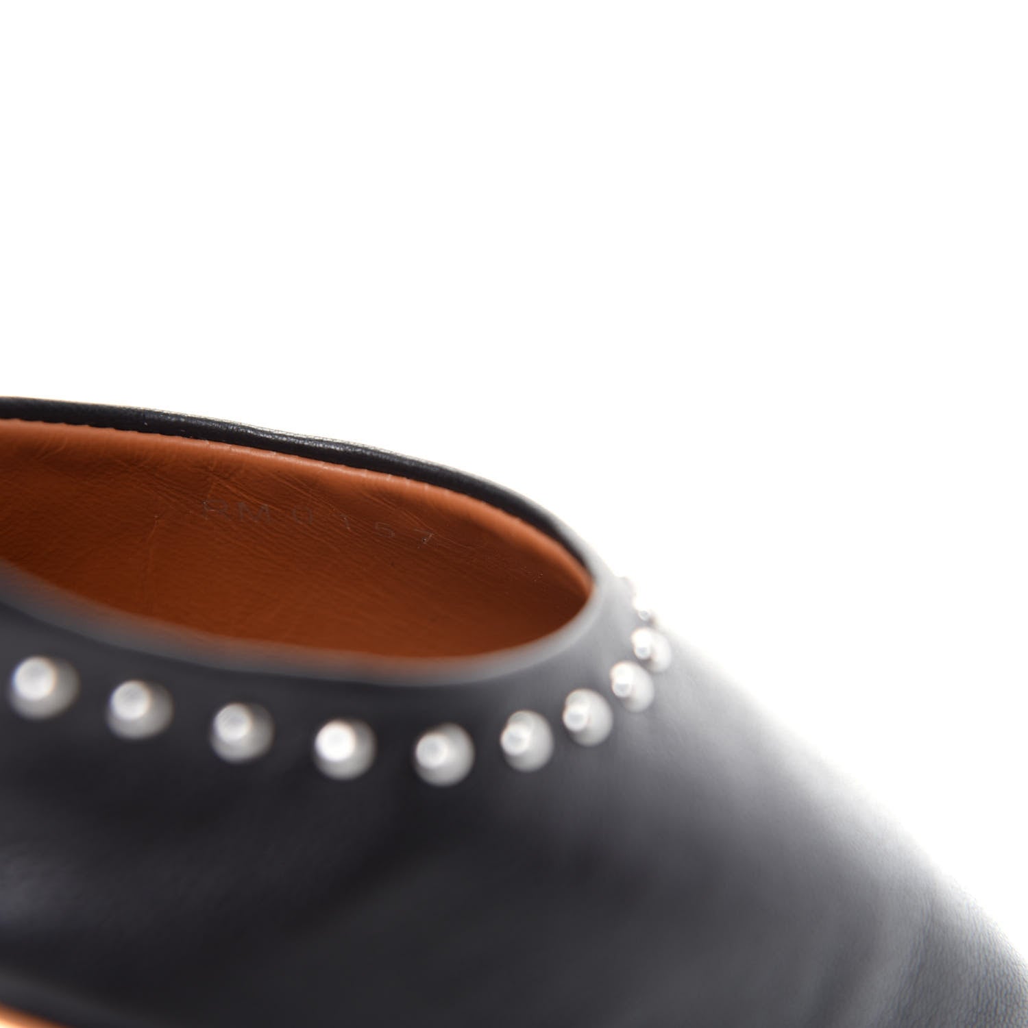 Givenchy Calfskin Studded Elegant Ballet Flat 37 Black 10 of 11