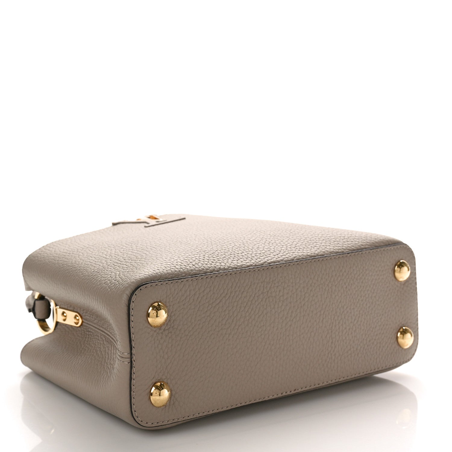 Louis Vuitton Taurillon Capucines BB Galet 4 of 9