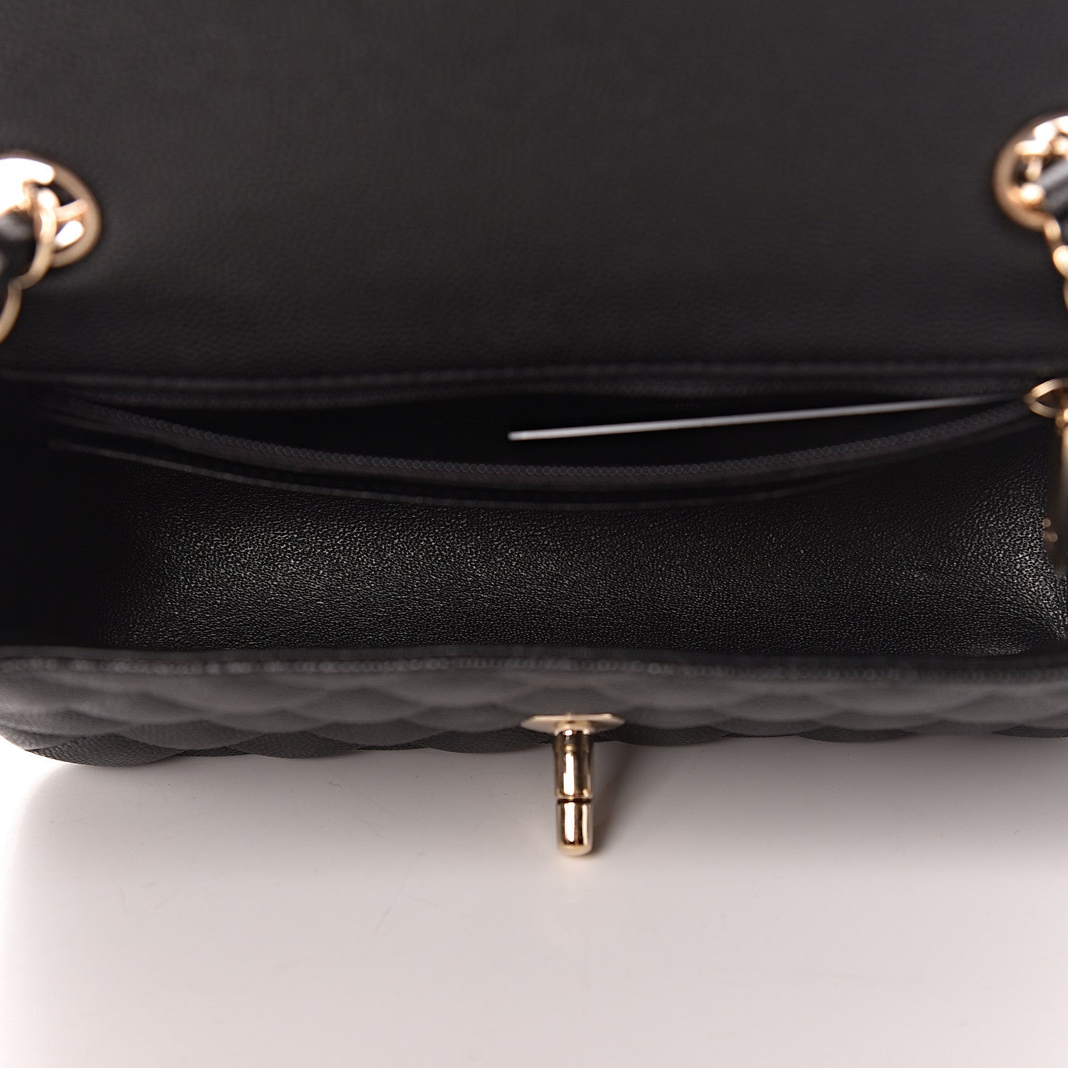 Chanel Caviar Quilted Mini Rectangular Flap Black 5 of 11