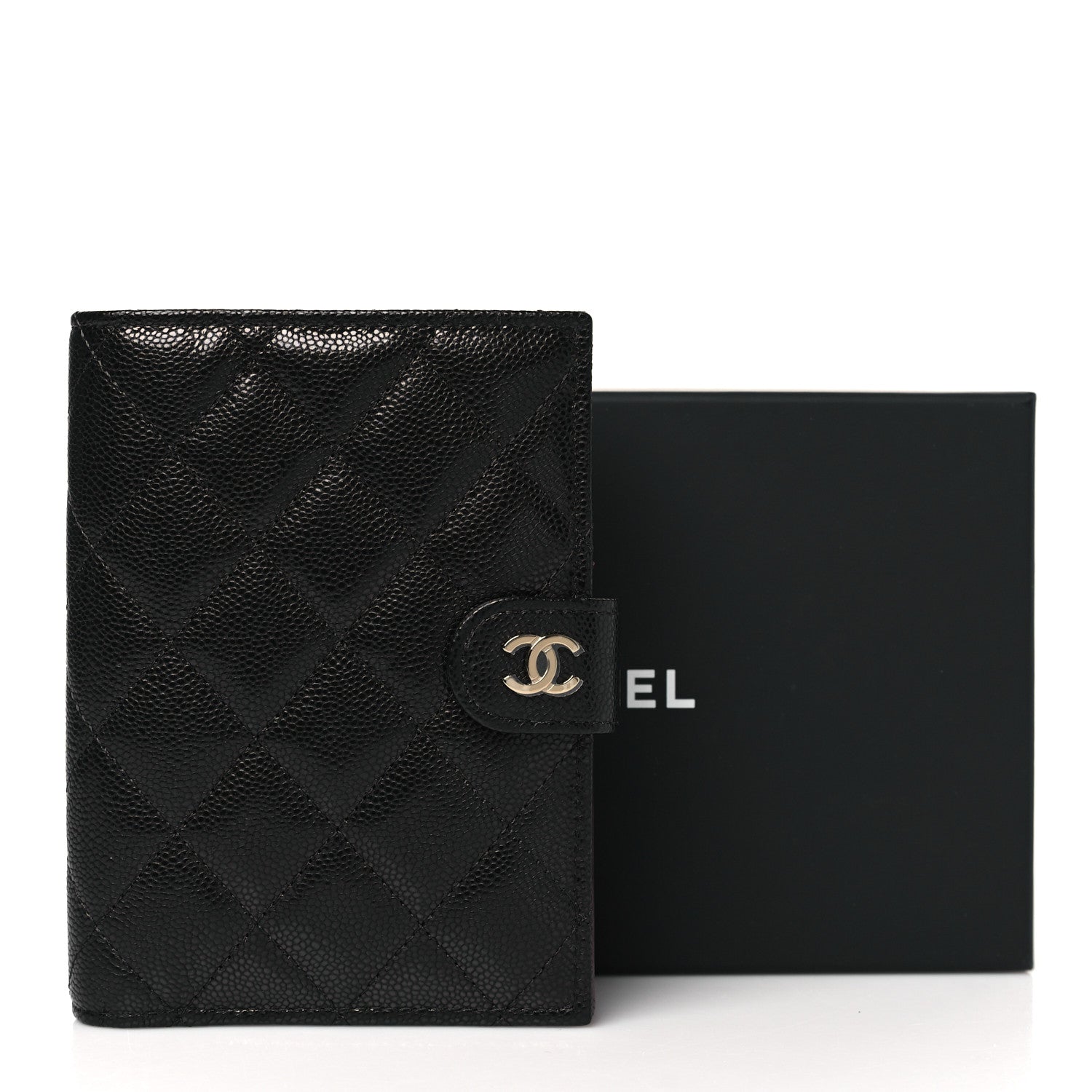 Chanel Caviar Quilted Passport Holder Black 9 of 9