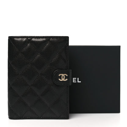 Chanel Caviar Quilted Passport Holder Black 9 of 9