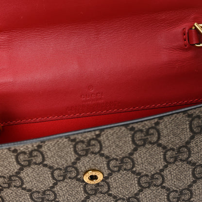 Gucci GG Supreme Monogram Mini Cherry Chain Bag 6 of 9