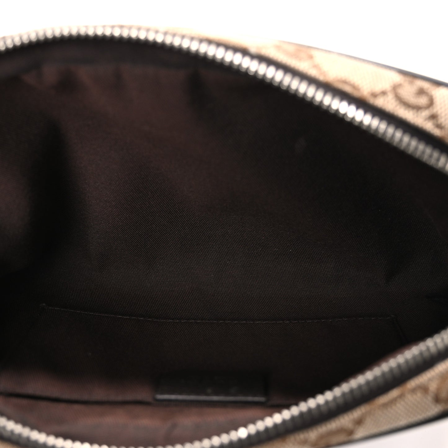 Monogram Belt Bag Dark Brown
