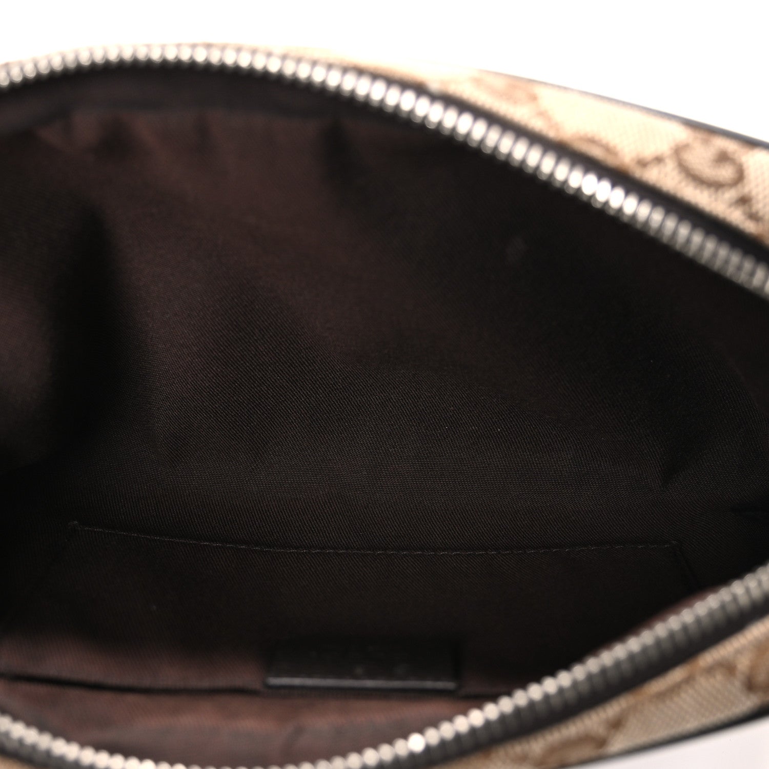 Gucci Monogram Belt Bag Dark Brown 5 of 10