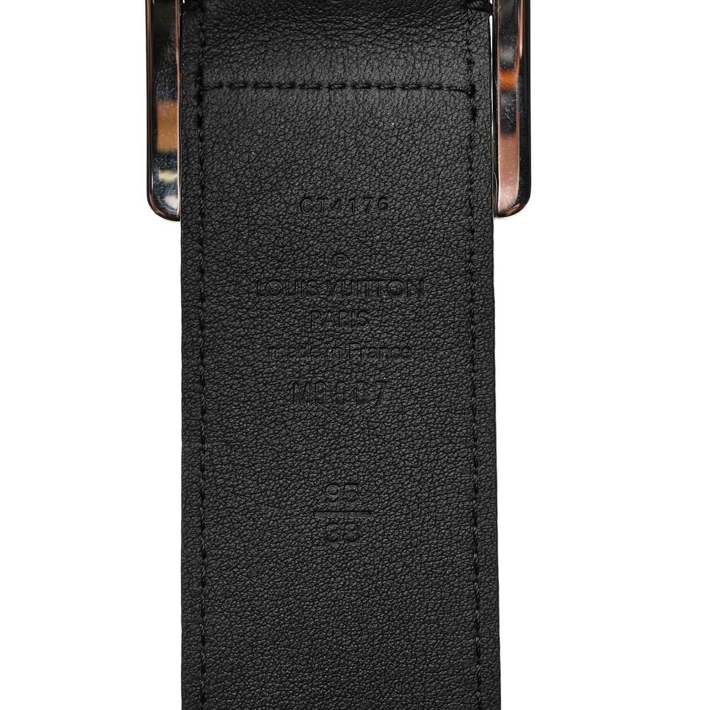 Monogram Macassar Mens Reverso 40mm Belt 95 38