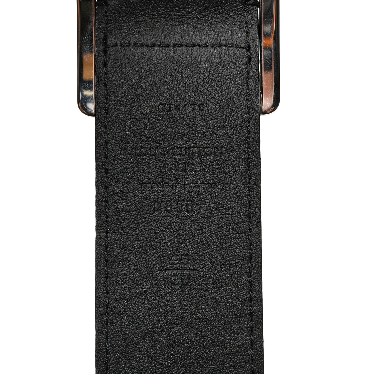 Louis Vuitton Monogram Macassar Mens Reverso 40mm Belt 95 38 3 of 5