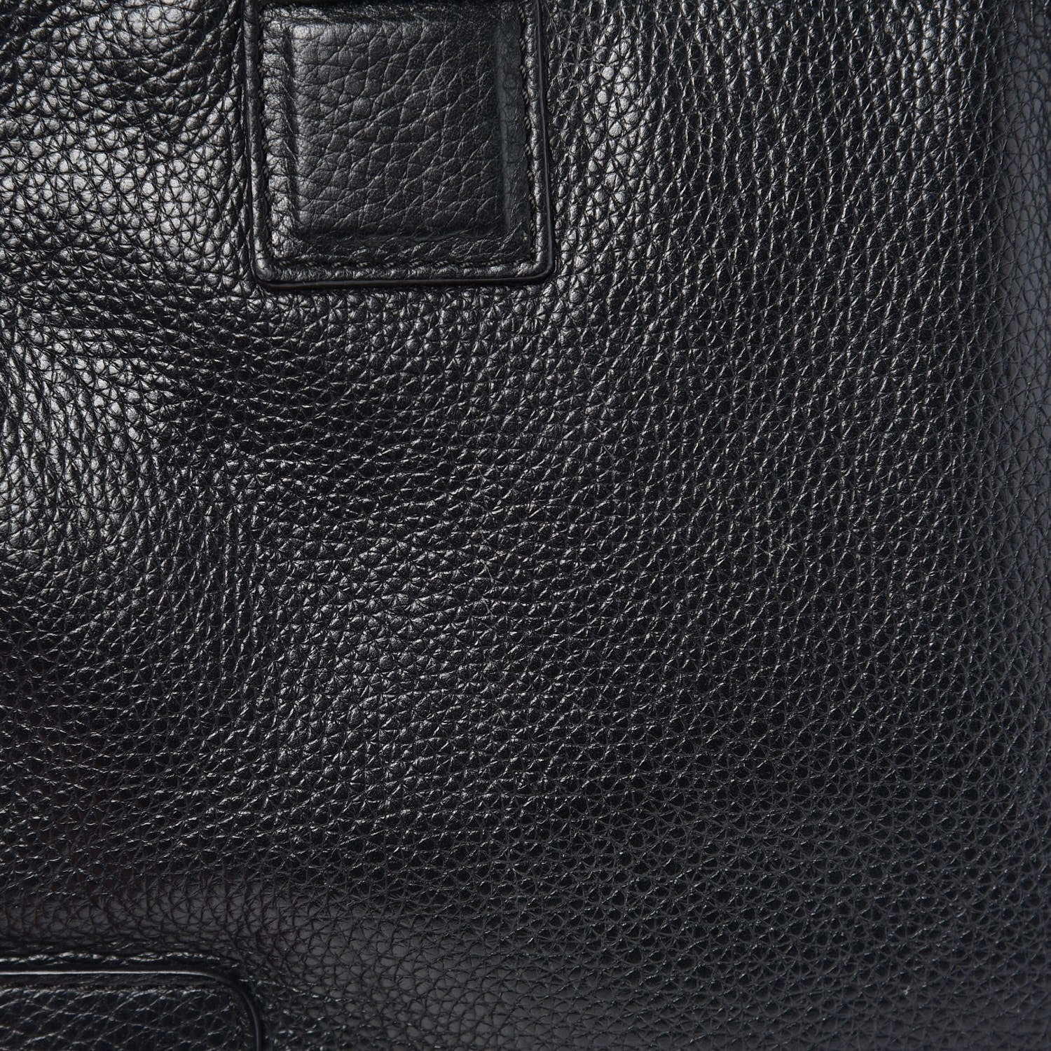Loewe Grained Calfskin Cruz Tote Black 8 of 10
