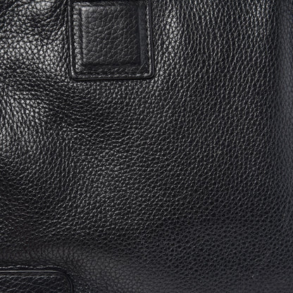 Loewe Grained Calfskin Cruz Tote Black 8 of 10