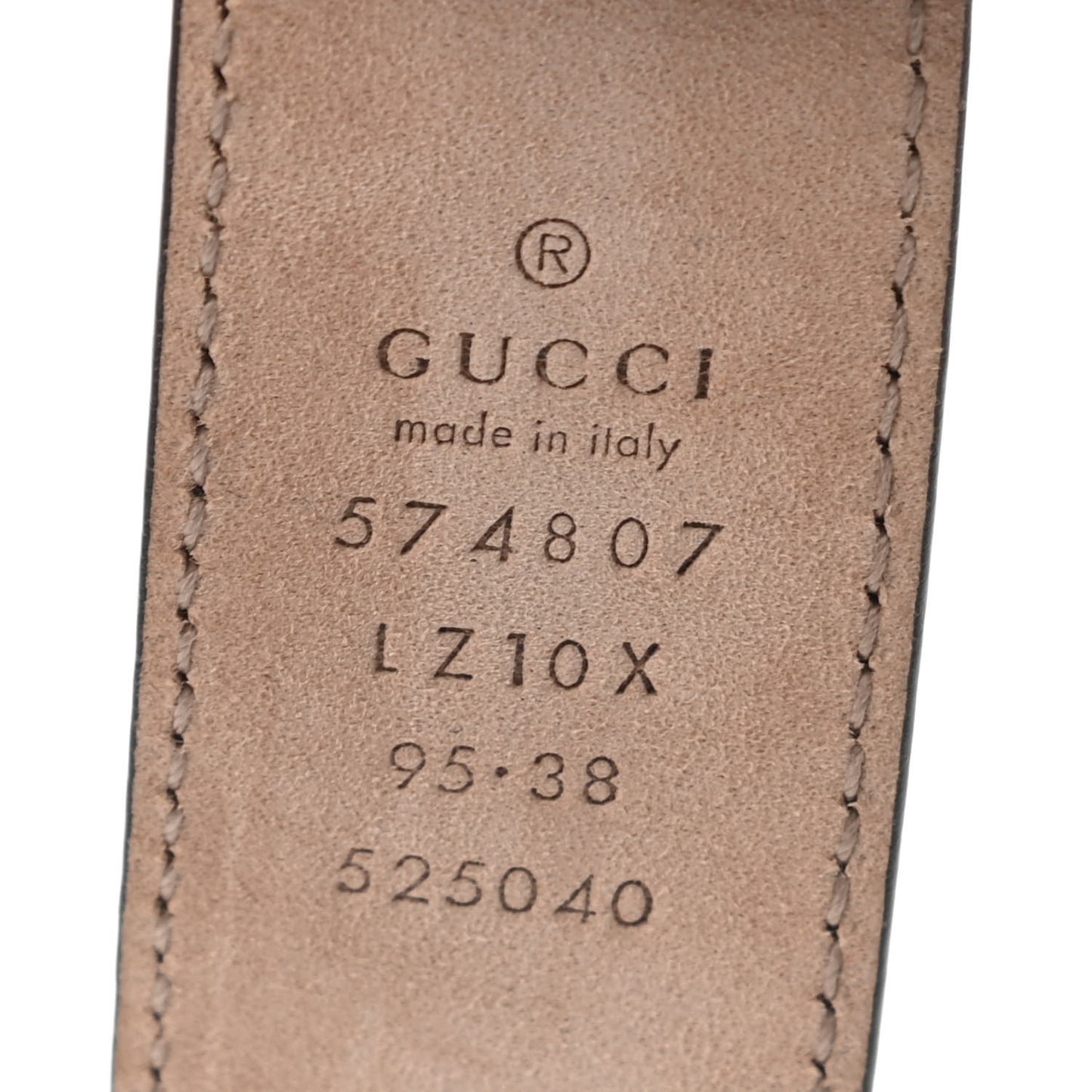Calfskin Tejus Printed Interlocking G 30mm Belt 95 38 Natural