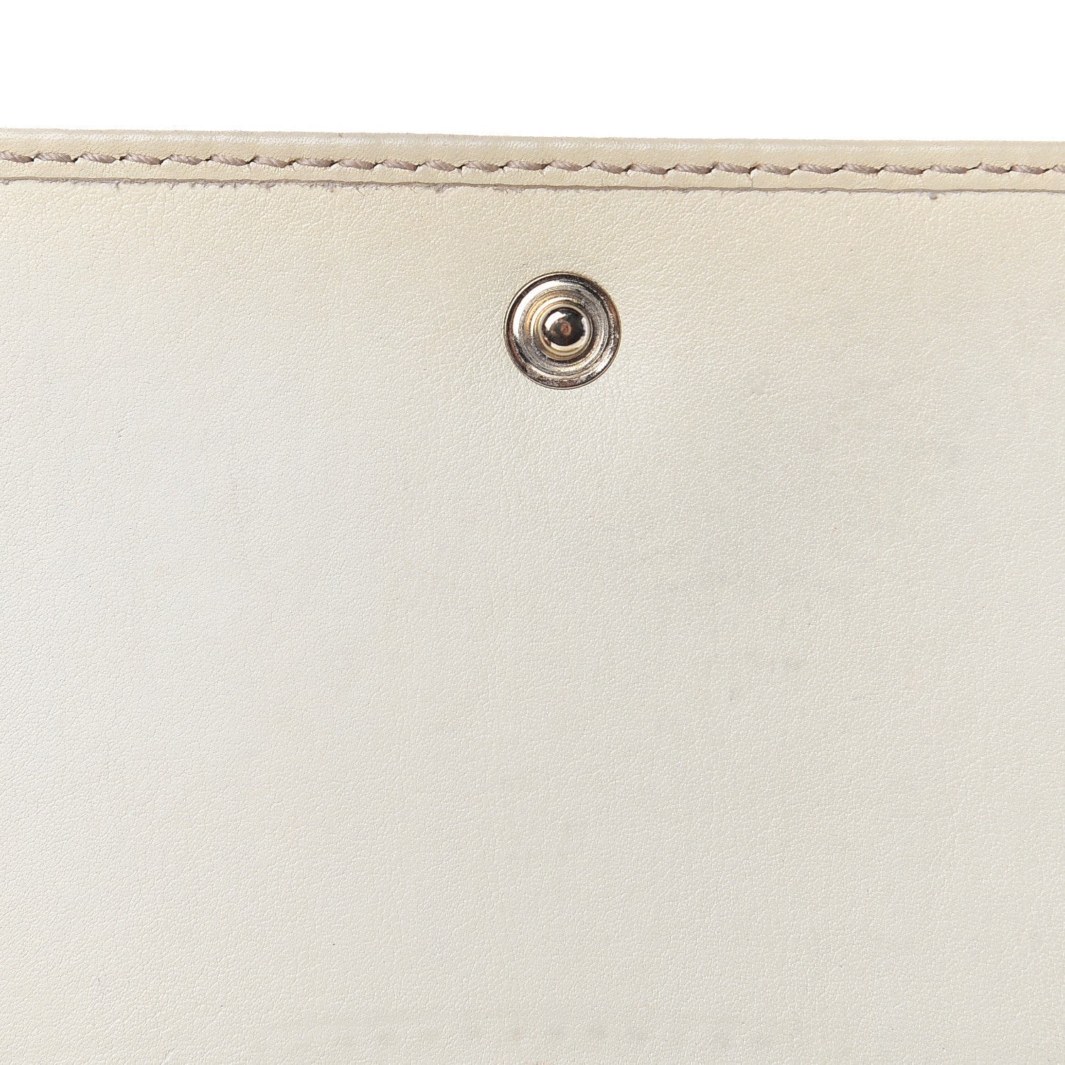 Gucci Monogram New Britt Continental Snap Wallet Off White 11 of 16