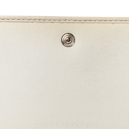 Gucci Monogram New Britt Continental Snap Wallet Off White 11 of 16
