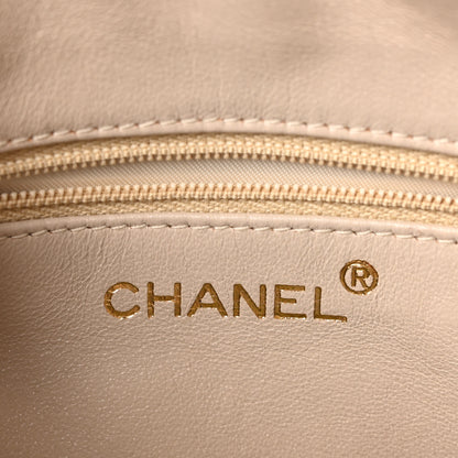 Chanel Lambskin Quilted CC Camera Case White 6 of 11