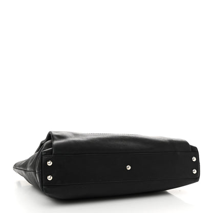 Chanel Caviar Large CC Tuck Tote Black 4 of 11