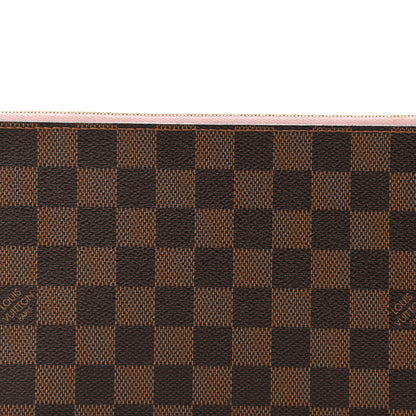 Louis Vuitton Damier Ebene Neverfull MM GM Pochette Rose Ballerine 8 of 10