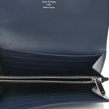 Louis Vuitton Mahina Flight Mode Iris Wallet Bleu Marine 5 of 6