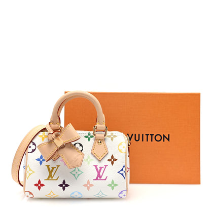 Louis Vuitton LV X TM Monogram Multicolor Nano Speedy White 10 of 10
