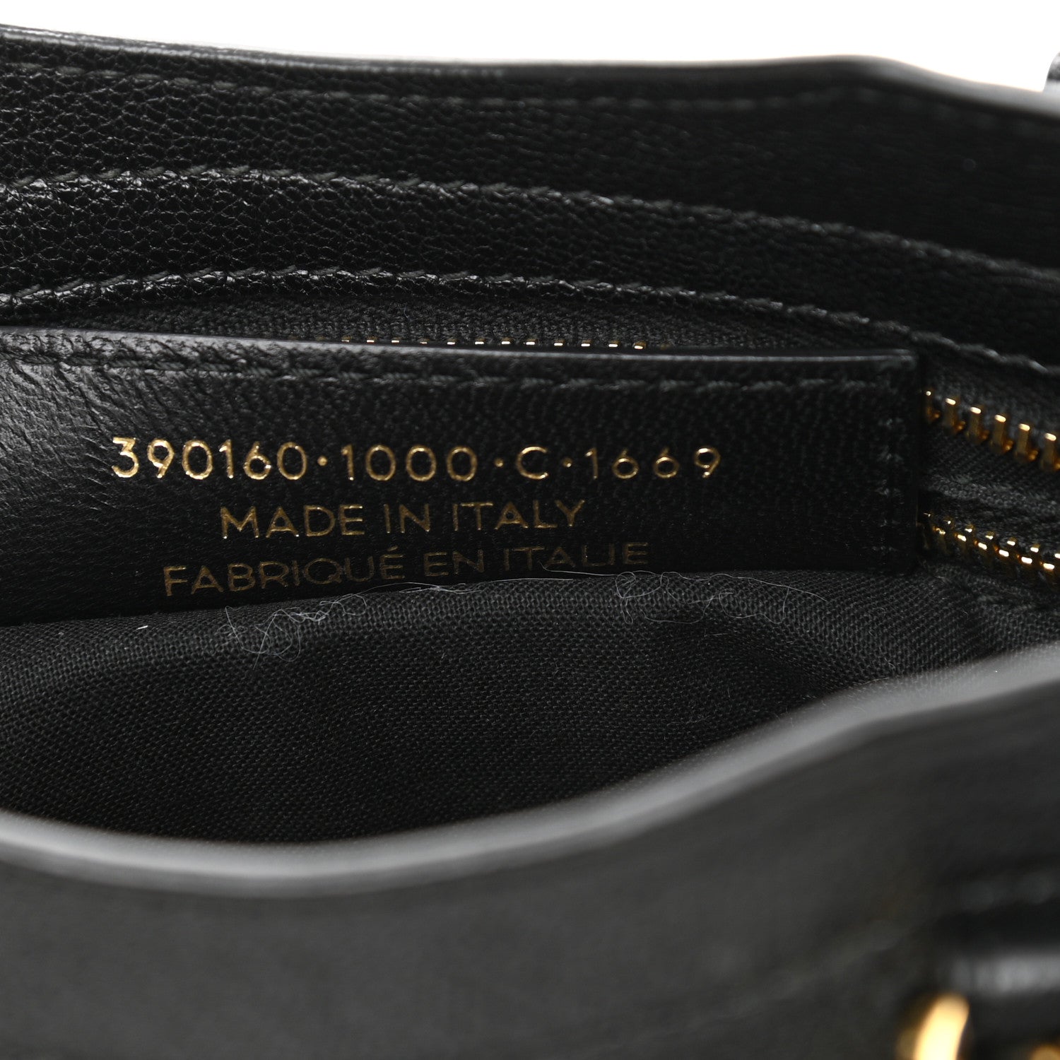Balenciaga Chevre Gold Metallic Edge Hardware Mini City Black 7 of 14