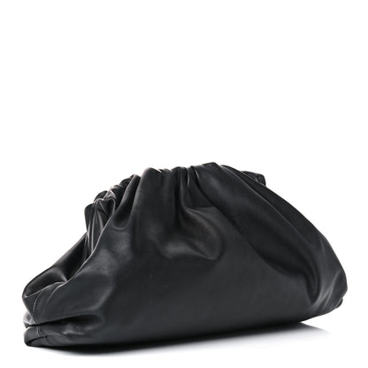 Bottega Veneta Smooth Butter Calf The Pouch Oversized Clutch Black 2 of 8