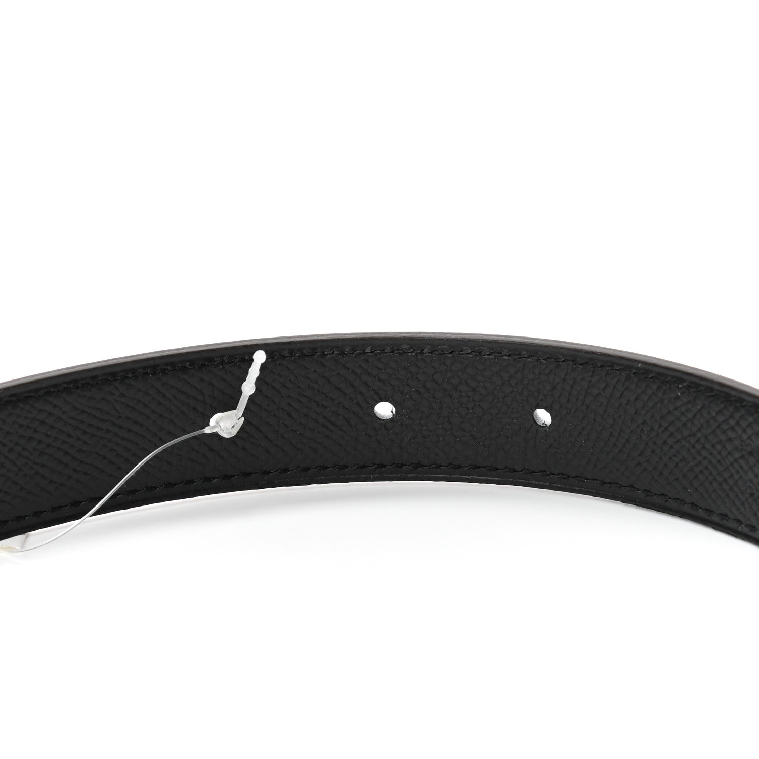 Hermes Swift Epsom 24mm Mini Constance Guilloche H Belt 85 Black Nata 3 of 7