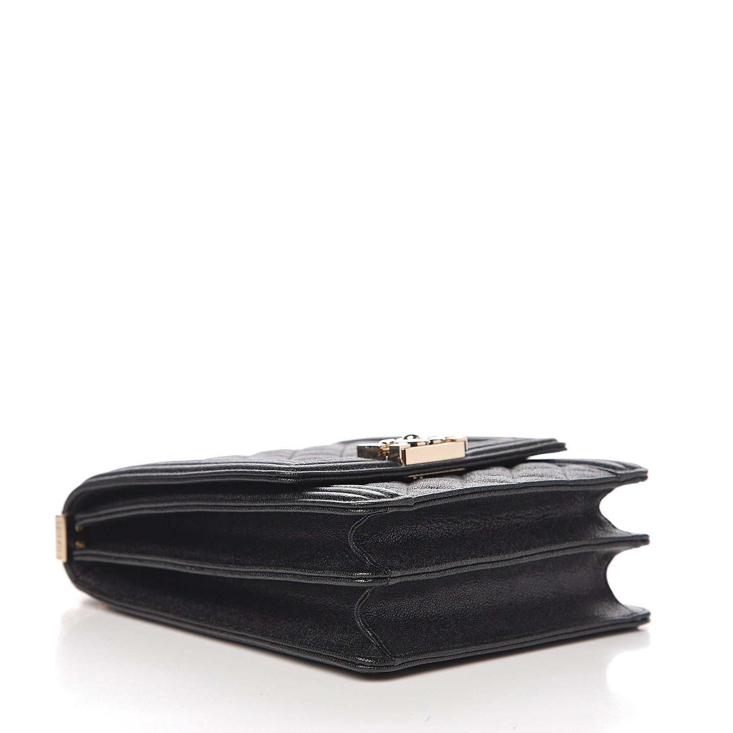 Chanel Caviar Quilted North South Boy Flap Black 3 of 9
