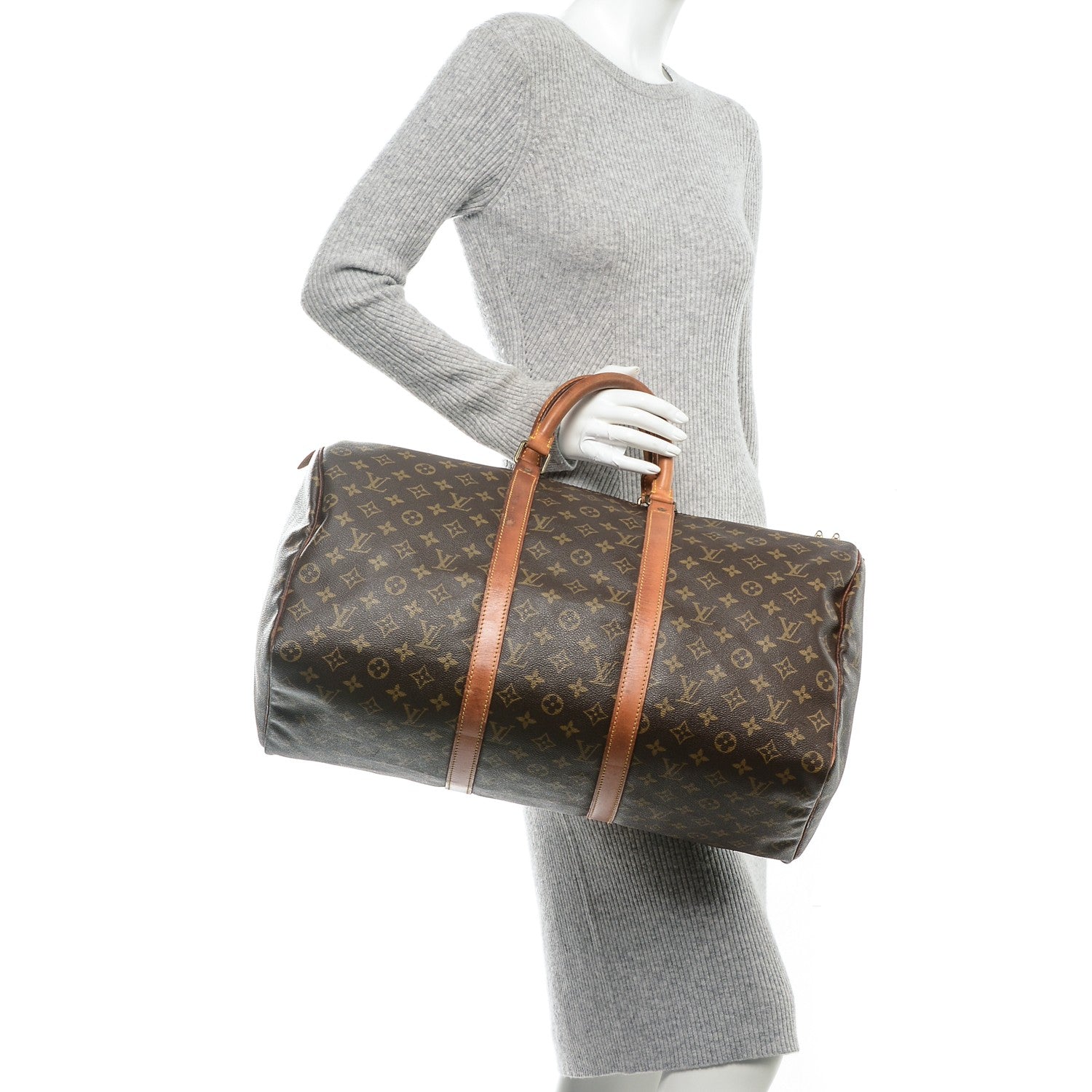 Louis Vuitton Monogram Keepall 50 2 of 9